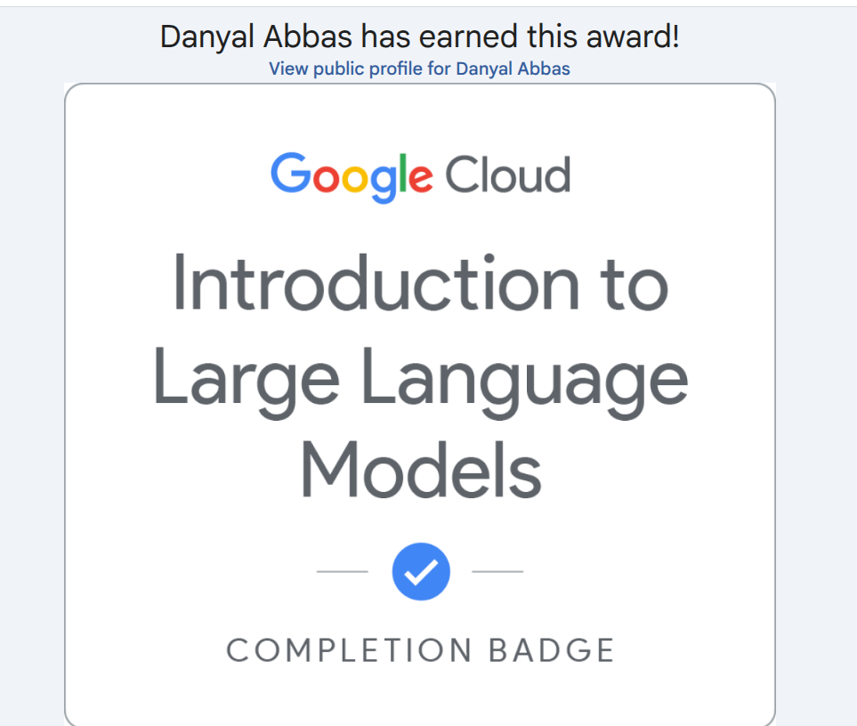 Introduction to Large Language Models